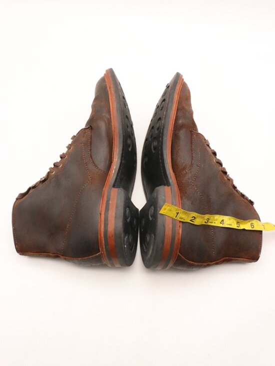 Allen Edmonds Higgins Mill Boots Men\'s Size 9.5 E Waxed Brown Leather Lace Up main image 10